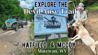 A Day Riding the Devil Anse Hatfield & McCoy Trail - Exploring the Town of Matewan WV