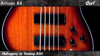 Cort Artisan B4 Bass Guitar with Bartolini Pickups