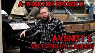 A-traktor projekt del 5 - Viktförhållanden