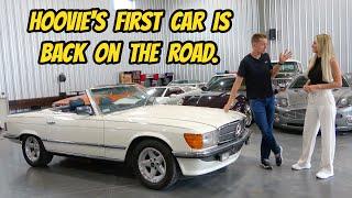 Why Hoovie stopped driving his first car, and left it to rot (1985 Mercedes 500SL Euro) until today.