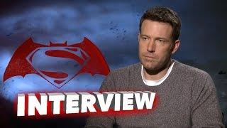 Batman v Superman: Dawn of Justice: Ben Affleck Exclusive Interview | ScreenSlam