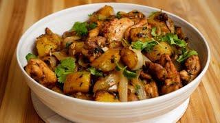 How to make potatoes | Kenyan Chicken Platter |