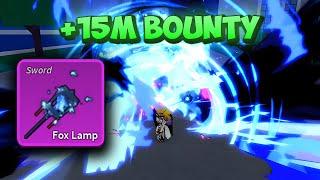 I Bounty Hunted With Fox Lamp And It's INSANE (Blox Fruits)