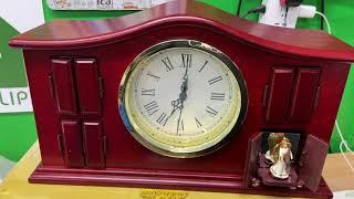 Mr. Christmas Gold Label Symphony Surprise Angel Orchestra Animated Clock demo