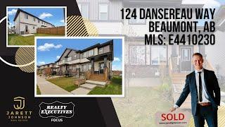 Townhouse For Sale Beaumont Alberta | 124 Dansereau Way | Jarett Johnson Real Estate