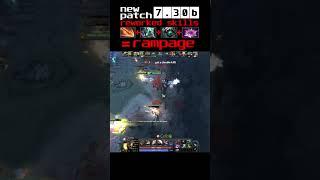 [#shorts] New meta Clink in the new patch 7.30b is very IMBA [DOUBLE RAMPAGE]  FULL VIDEO IN Desc