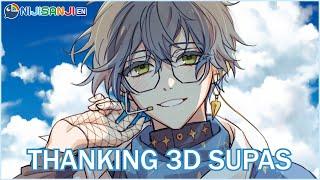 【SUPA READING】Thanking 3D supas!【NIJISANJI EN | Ike Eveland】