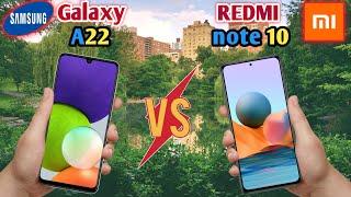 Samsung galaxy A22 VS Redmi note 10