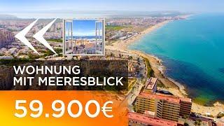  Günstige Immobilie in Spanien  Kaufen Sie eine Immobilie mit Meerblick für nur 59.900€