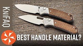 KnifeCenter FAQ #175: Favorite Handle Material?