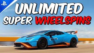 Get Unlimited Super WheelSpins in Forza Horizon 5 (PS5/XBOX/PC)