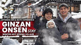 Ginzan Onsen Japanese Inn & Winter Village Experience | Notoya Ryokan  ONLY in JAPAN