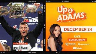 Up & Adams Show with Kay Adams! MNF Reaction & Rob Gronkowski | December 24, 2024