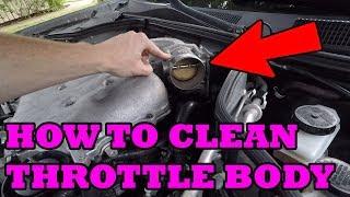 G35 350z How To Clean Throttle Body ECU/Throttle/Idle Relearn