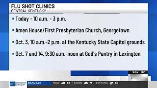 Baptist Health to hold flu shot clinics across Kentucky