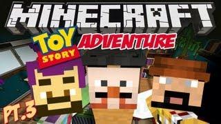 Minecraft - Toy Story Adventure Pt.3 w/PrinceJoel & TOgoesIN