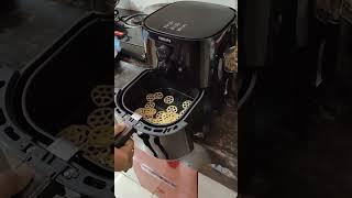 Oil free fryums in air fryer temp-180degree.time duration-2 mins.subscribe fr more such videos