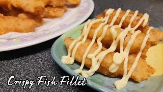 SIMPLE CRISPY FRIED FISH FILLET WITH MAYONNAISE IN CHINESE STYLE