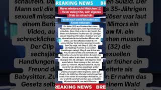 Vater zwingt ihn, sein eigenes Grab zu schaufeln #news #aktuell #nachrichten #tagesaktuell