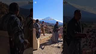 Visitors  Engaged in Role-Playing as Jap. Feudal Warlords #japan #nature #travel #naturelovers