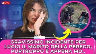  Tragedia per il marito di Paola Perego, gravissimo incidente per Lucio! Lui ora è…