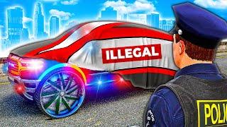 Finding all ILLEGAL Police Cars in GTA 5!