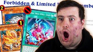 The Year of Fire is OVER!! Crazy New Yu-Gi-Oh Banlist!