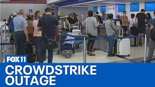 CrowdStrike outage: LAX, Los Angeles hospitals, courts, ports affected