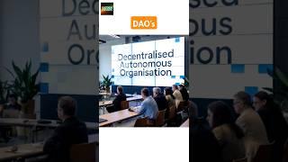 What are Decentralised Autonomous organisation(DAO's) | #viral #shorts