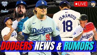 Banda Breaks Hand, Yamamoto Shoves, Big Tyler Glasnow Update, Landon Knack Joins the Show & More