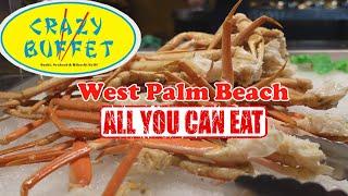 $24.99/person for All You Can Eat Snow Crab Legs, Sushi, Seafood & Hibachi @ Crazy Buffet & Grill