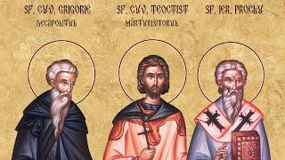 LIVE 4K: Sfânta Liturghie - Sf. Cuv. Grigorie Decapolitul; Sf. Mc. Dasie #20noiembrie