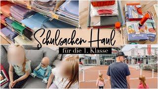 Schulsachen für die 1. Klasse einkaufen | Einschulung Shopping Haul | MaMarina