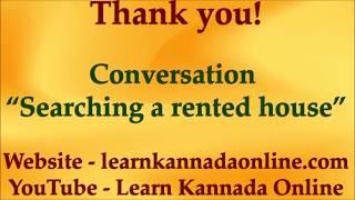 Conversation on "renting a house" in Kannada | Learn Kannada Online