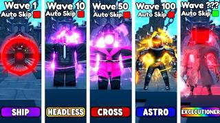 EVERY RAID UNIT VS ENDLESS MODE! (Toilet Tower Defense)