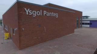 ysgol panteg drone pontypool build start to finish