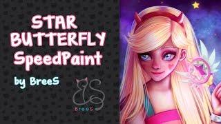 [SpeedPaint] Star Butterfly FANART