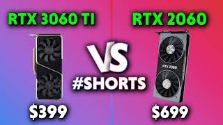 3060 Ti vs RTX 2060 | Benchmark #Shorts