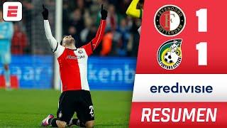 SANTIAGO GIMÉNEZ marcó un GOLAZO DE CHILENA para salvar al FEYENOORD vs Fortuna Sittard | Eredivise