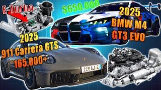 Revamped 2025 Porsche 911 GTS & BMW M4 GT3 EVO: What's New?