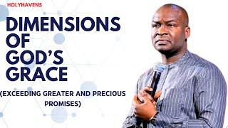 DIMENSIONS OF GOD'S GRACE( PROMISES OF GOD FOR OUR LIVES WITH APOSTLE JOSHUA SELMAN