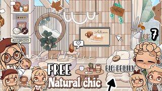 NEW FREE NATURAL CHIC HOUSE MAKER For BIG FAMILY Of 7AVATAR WORLD House Ideas [FALL House Design]