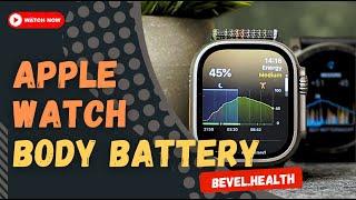 Finally! Garmin's Body Battery on the Apple Watch!!!!