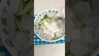 살 절대 안찌는 콩국수레시피 #shorts
