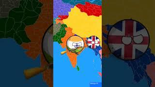 AkhandBharat VS British Empire part2 #countryballs#nutshell #countryballanimation #ww3#shortsviral