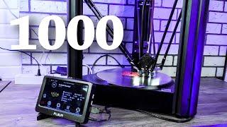 1000 ЧАСОВ ПЕЧАТИ НА ДЕЛЬТЕ FLSUN V400