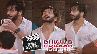 Pukar Dil Se Dil Tak Sagar Aka Abhishek Nigam  Bacho Ke Sath Masti behind the scene behind the scene