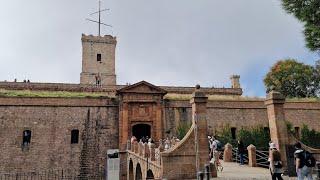 Top tourist attraction of Barcelona, Montjuic Castle | Montjuic Cable Car | Catalonia Square