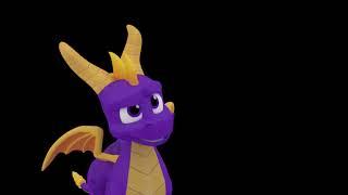 Short Spyro Animation (Old Custom Model)