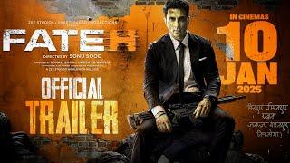 Fateh | Official Trailer l Sonu Sood | Jacqueline Fernandez | Releasing On 10th January 2025